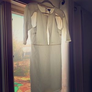NWT NBD white dress